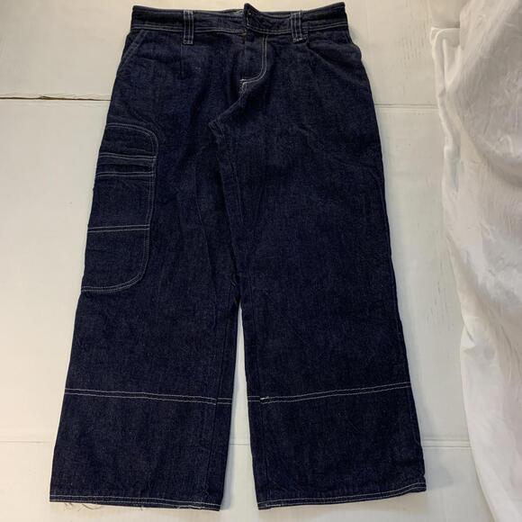 vintage wide leg baggy jeans - Picture 2 of 5